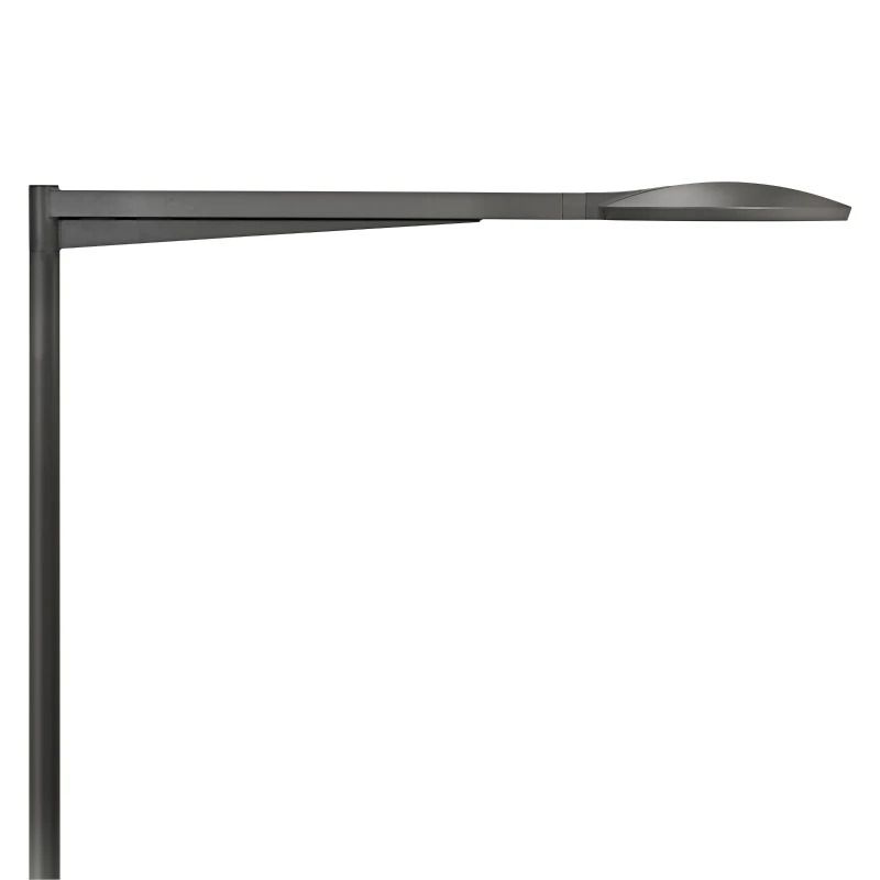 Philips LED Mastarmatuur | 46.5W 3000K 5100lm 830 | Ø95mm Grijs IP66 DALI Dimbaar | CitySoul