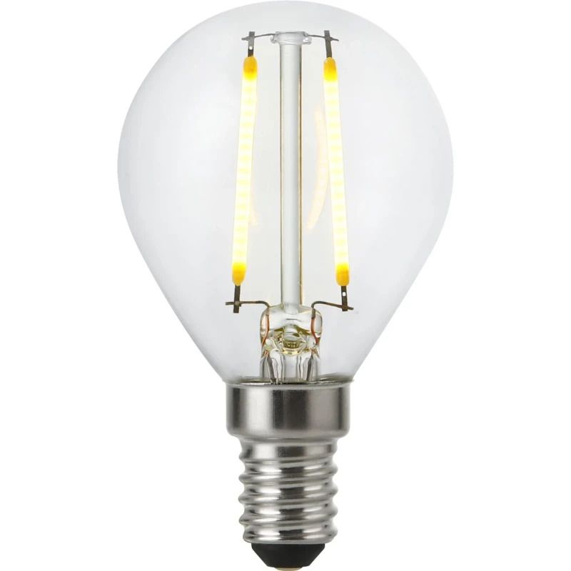 SPL E14 LED Kogellamp | 2W 2700K 220V/240V 927 | 360° Dimbaar
