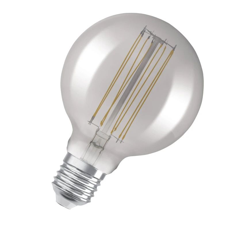 4x Osram E27 LED Kaarslamp | 11W 1800K 220V/240V 818 500Lm | 320° Ø95mm Dimbaar