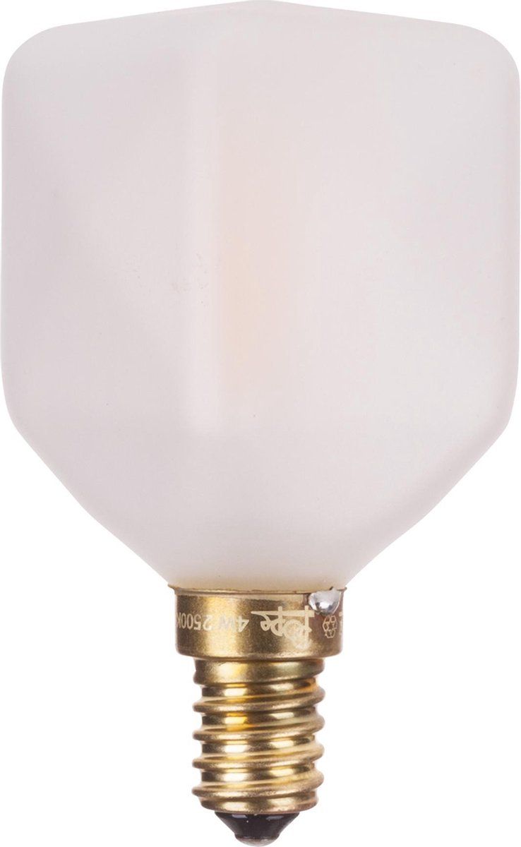 Pope Cube E14 Led Lamp 4W | Vierkant | 4W=25W 2500K | 925 Dimbaar Opaal