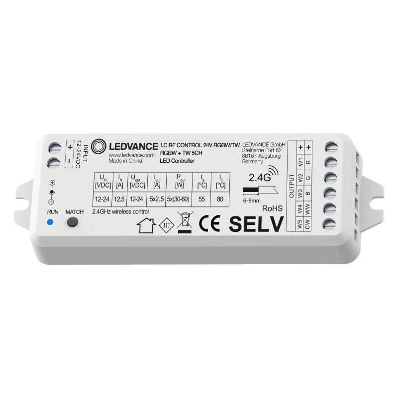 Ledvance Lichtregelsysteemcomponent | lc rf control rgbw/tw control 24v rgbw/tw