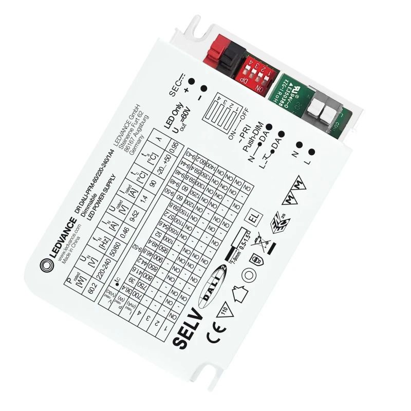Ledvance LED Driver | 1400mA 60W 9V/52V | DALI Dimbaar IP00