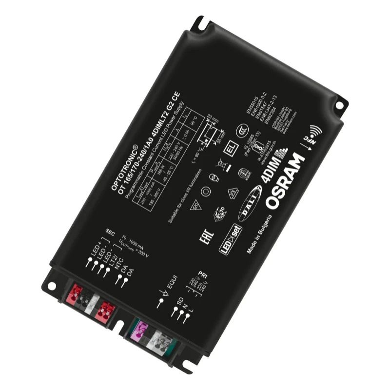 Osram LED Driver | OPTOTRONIC® Constant current LED power supplies with 4DIM-DALI and NFC130V/260V | Dimbaar IP20
