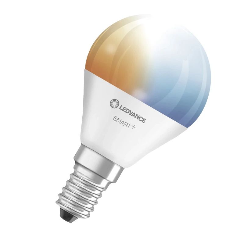 Ledvance Smart E14 LED Lamp | 4.9W 2700K/6500K 220V/240V 827/865 470Lm | 180° Dimbaar