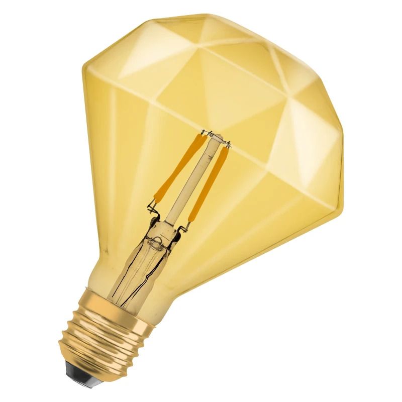 Osram E27 LED Kaarslamp | 4W Goud 2400K 220V/240V 824 470Lm | 300°