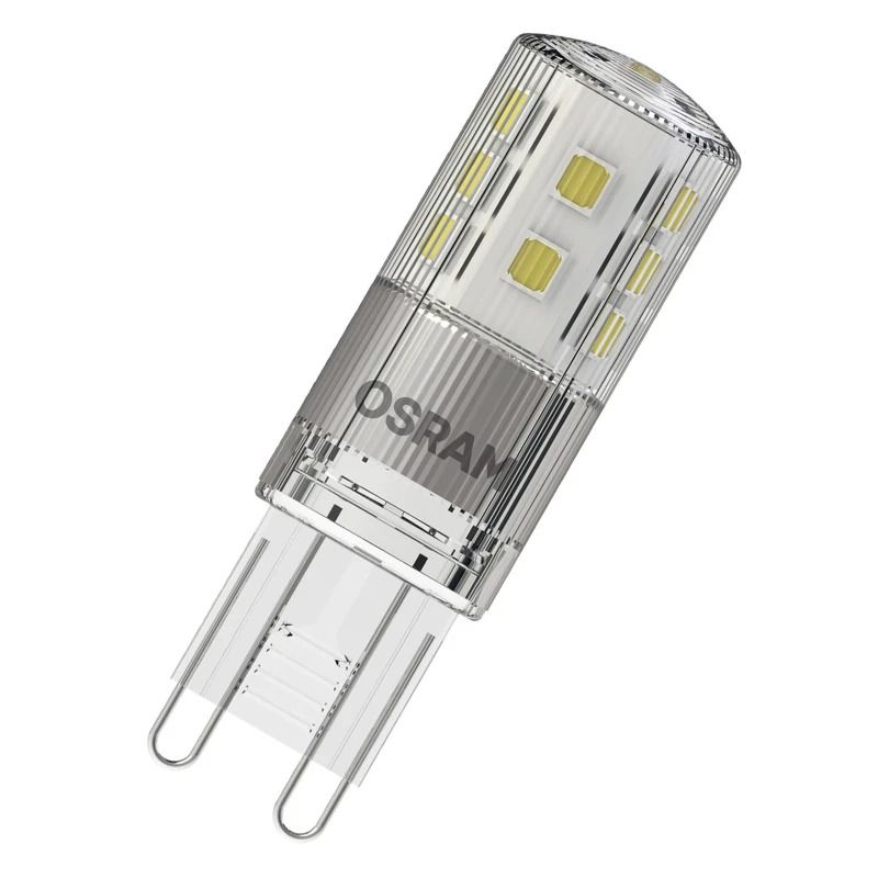 20x Osram G9 LED Steeklamp | 3W 2700K 220V 827 320Lm | 320° Dimbaar