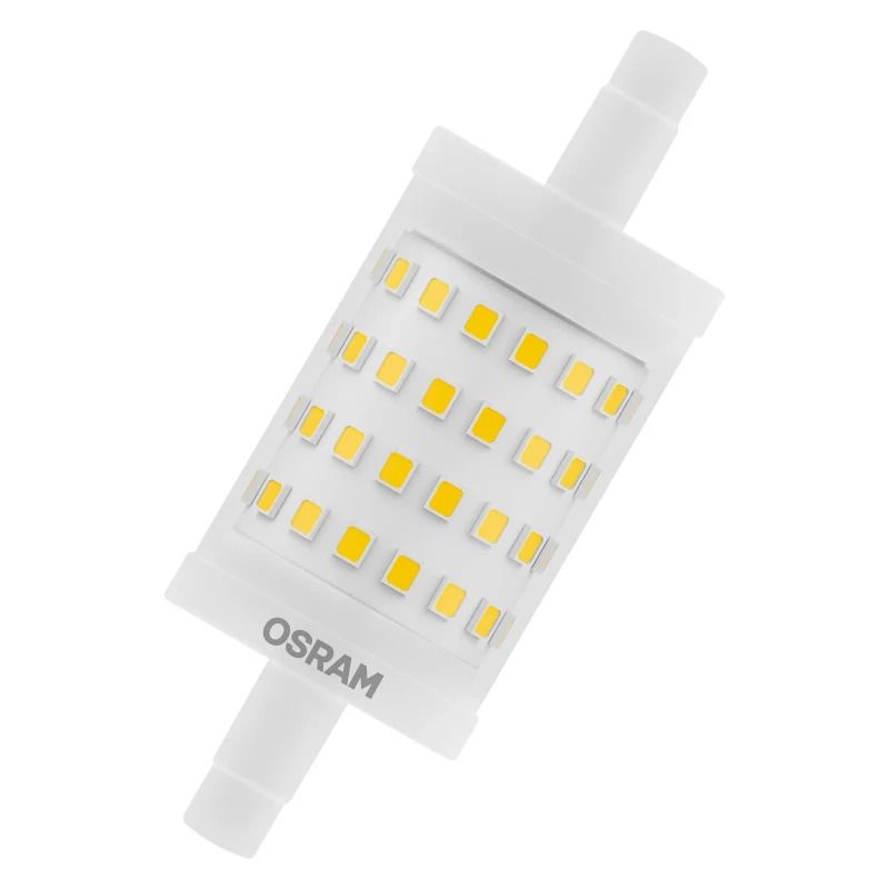Osram R7s LED Buislamp | 9.5W 2700K 220V 827 1055Lm | 300° Dimbaar 78mm