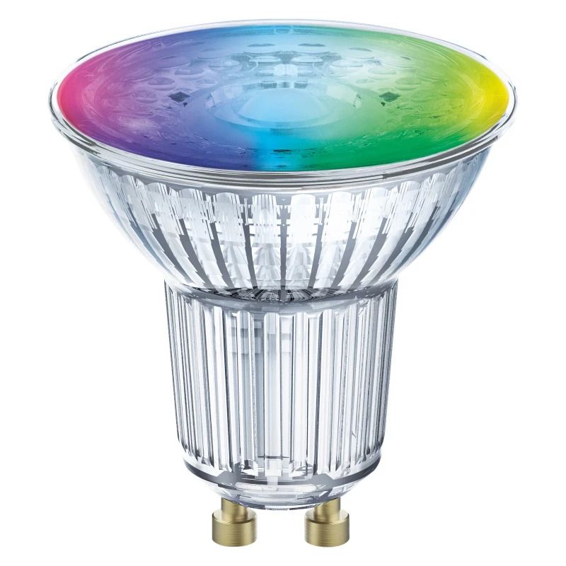 4x Ledvance Smart GU10 PAR16 LED Spot | 4.9W 2700K/6500K 0V/2V 827/865 350Lm | 45° Ø50mm Dimbaar