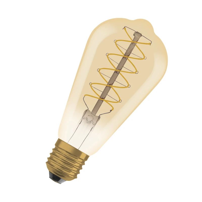 Osram E27 LED Lamp | 4.8W Goud 2200K 220V 822 420Lm | 320° Dimbaar