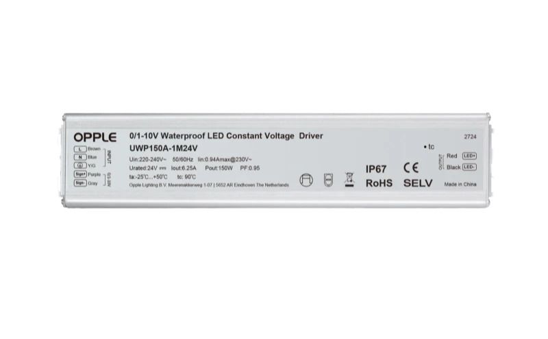 Opple LED Driver | 150W 24V | 1-10V Dimbaar IP67