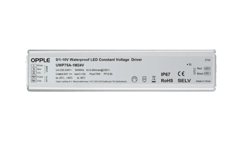 Opple LED Driver | 75W 24V | 1-10V Dimbaar IP67