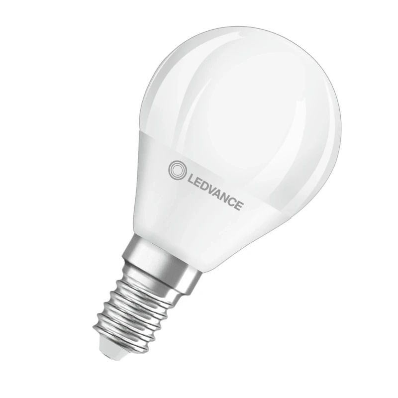 Ledvance E14 LED Lamp | 4.9W 2700K 220V/240V 827 470Lm | 200° Dimbaar