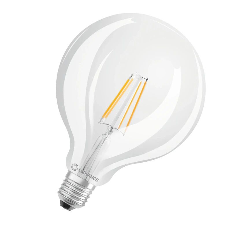 Ledvance E27 LED Globelamp | 4W 2700K 220V/240V 827 470Lm | 300° Ø125mm