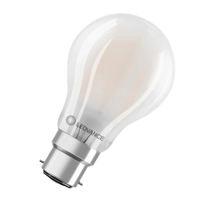 10x Ledvance B22d LED Lamp | 11W 2700K 220V/240V 927 1521Lm | 300° Dimbaar