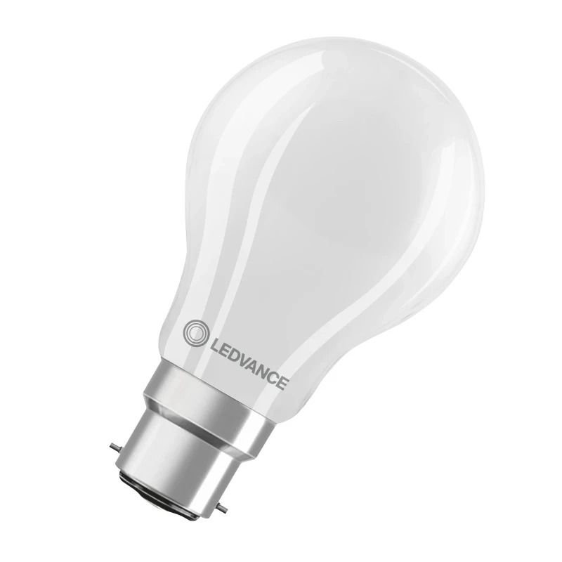 10x Ledvance B22d LED Lamp | 7W 2700K 220V/240V 827 806Lm | 300° Dimbaar