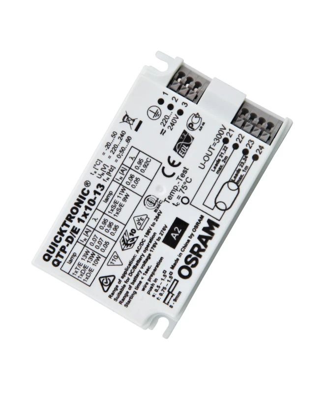 Osram QUICKTRONIC Voorschakelapparaat | 1X 10W/13W IP20