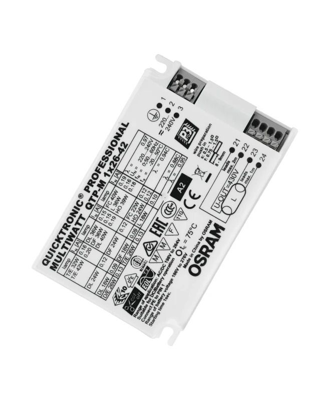 Osram QUICKTRONIC Voorschakelapparaat | 1X 26W/42W IP20