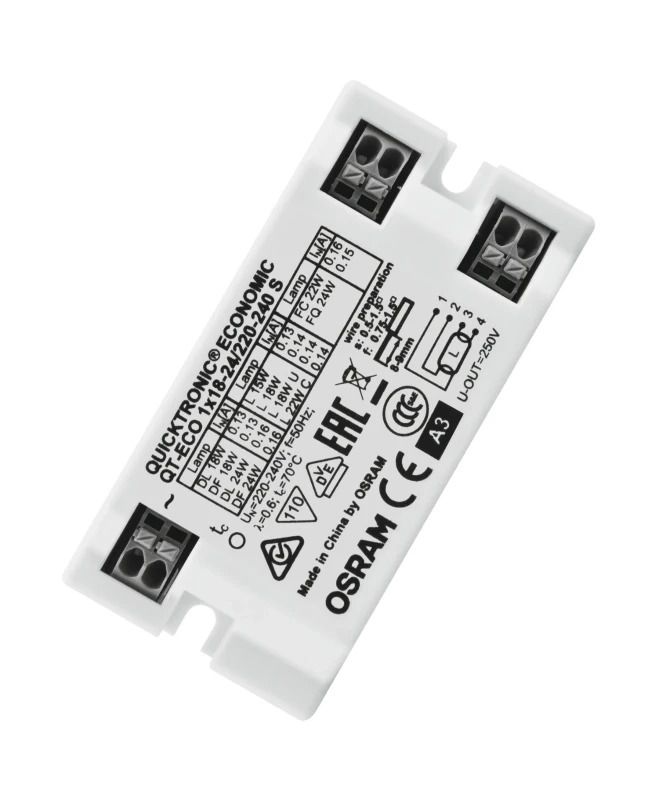 Osram QUICKTRONIC Voorschakelapparaat | 1X 18W/24W IP20