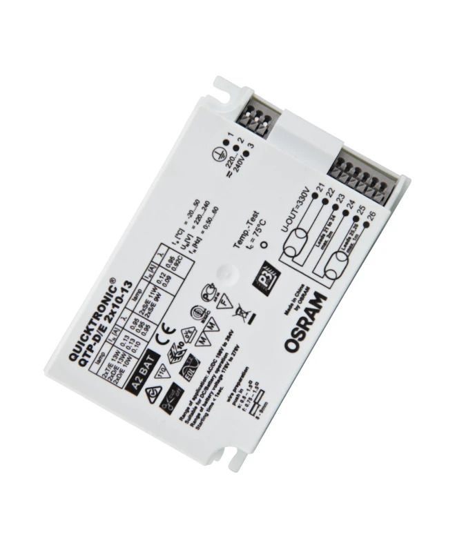 Osram QUICKTRONIC Voorschakelapparaat | 2X 10W/13W IP20