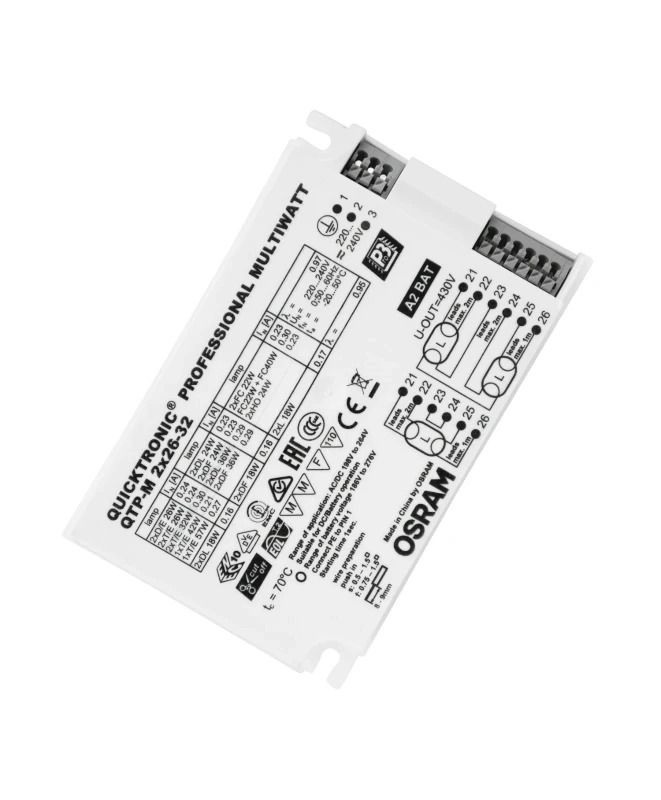 Osram QUICKTRONIC Voorschakelapparaat | 2X 26W/32W IP20
