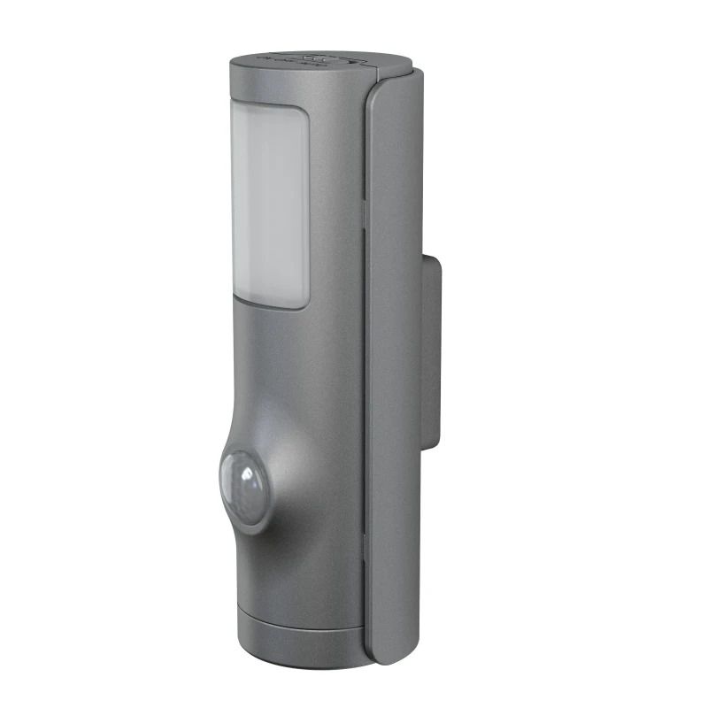 Ledvance NIGHTLUX Torch Silver | Nachtlampen met bewegingssensor en zaklampfunctie, op batterijen