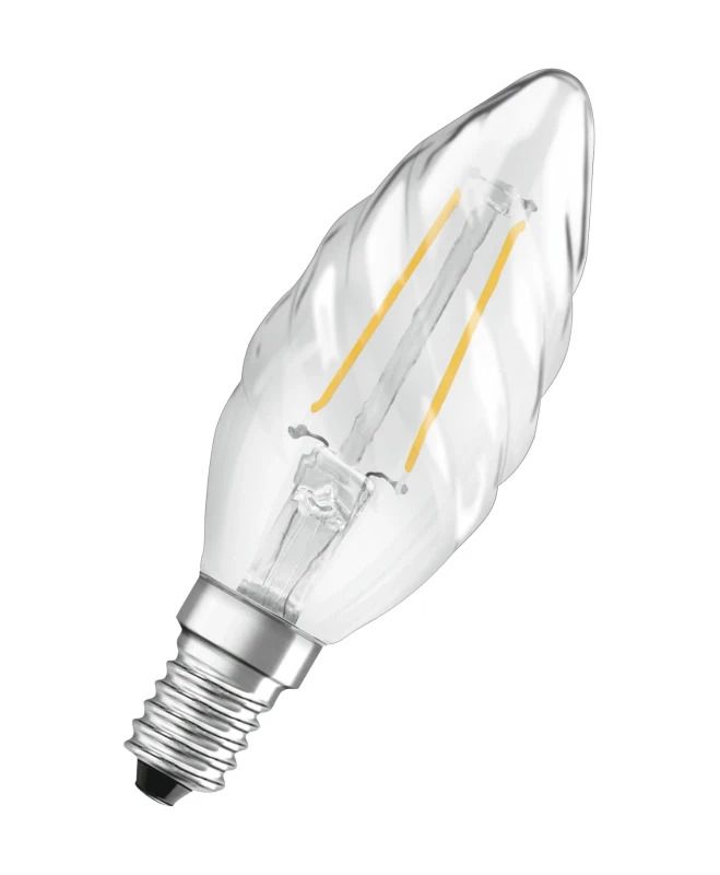 Osram E14 LED Kaarslamp | 2.8W 2700K 220V/240V 827 250Lm | 300° Dimbaar