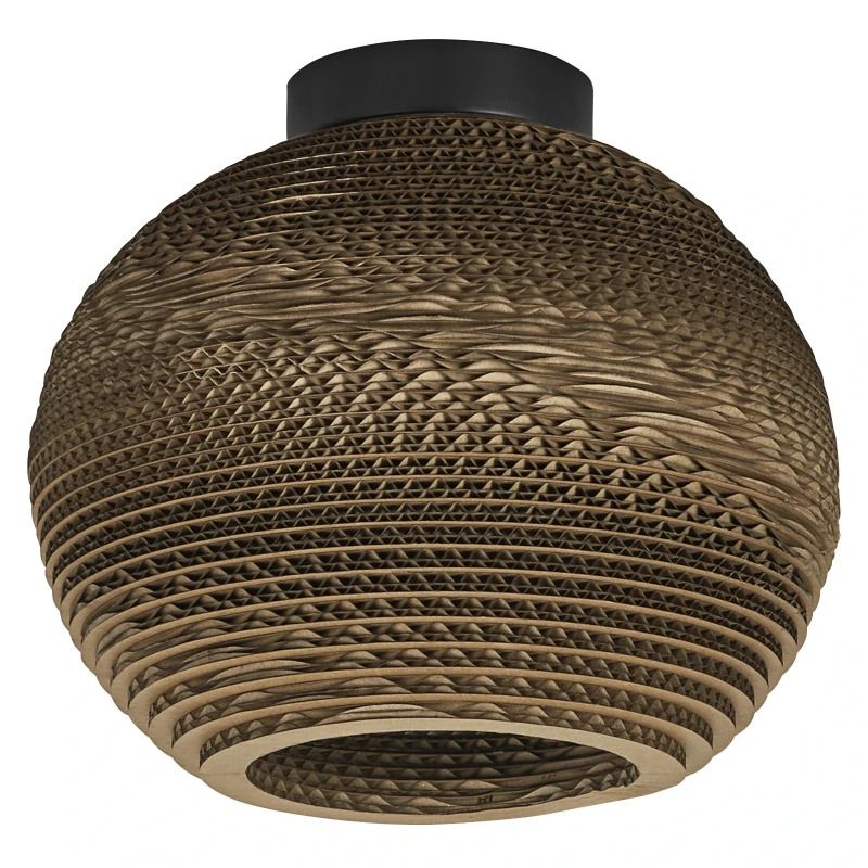 Ledvance LED Armatuur E27 | Decor Cardboard Ball Ceiling E27 Brown