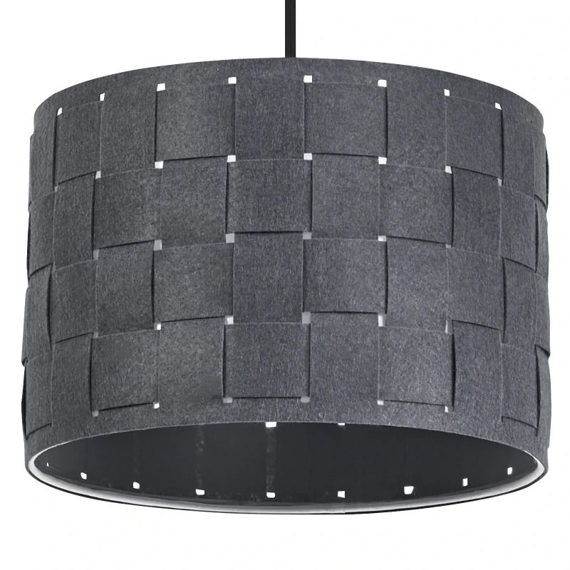 Ledvance LED Armatuur E27 | Decor Felt Weaving Pendant 280 mm E27 Dark Gray