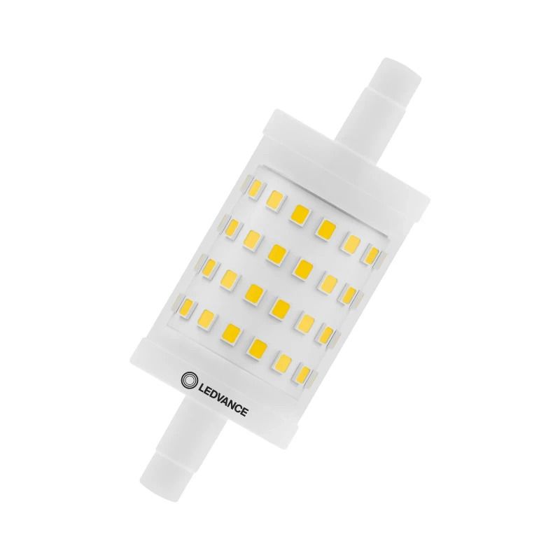 Ledvance R7s LED Buislamp | 9.5W 2700K 220V/240V 827 1055Lm | 300° Dimbaar 78mm
