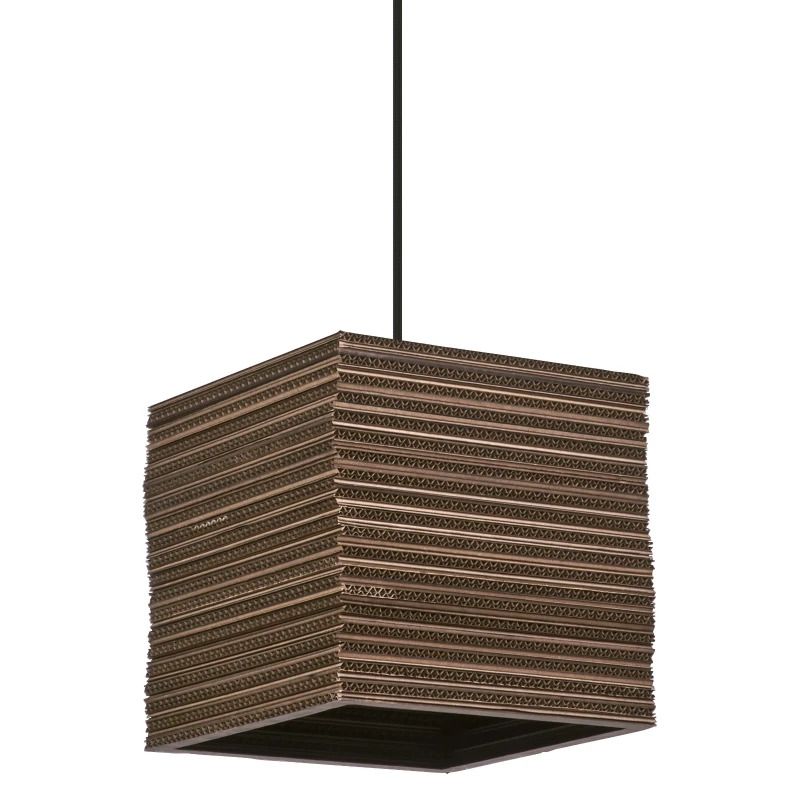 Ledvance LED Armatuur E27 | Decor Cardboard Square Pendant E27 Brown