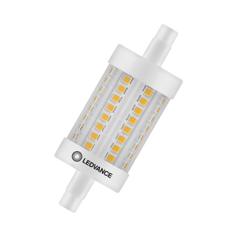Ledvance R7s LED Buislamp | 8W 2700K 220V/240V 827 1055Lm | 330° 78mm