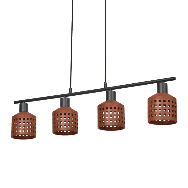 Ledvance LED Armatuur E27 | Decor Clay Windows Pendant LN 4XE27 Brown