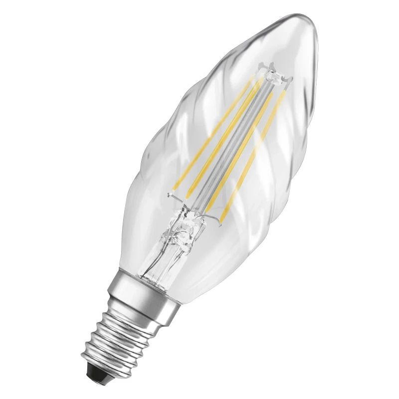 6x Osram E14 LED Kaarslamp | 4W 2700K 220V/240V 827 470Lm | 300°