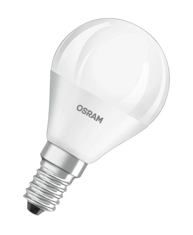 Osram E14 LED Lamp | 4.9W 2700K 220V 827 470Lm | 240° Dimbaar