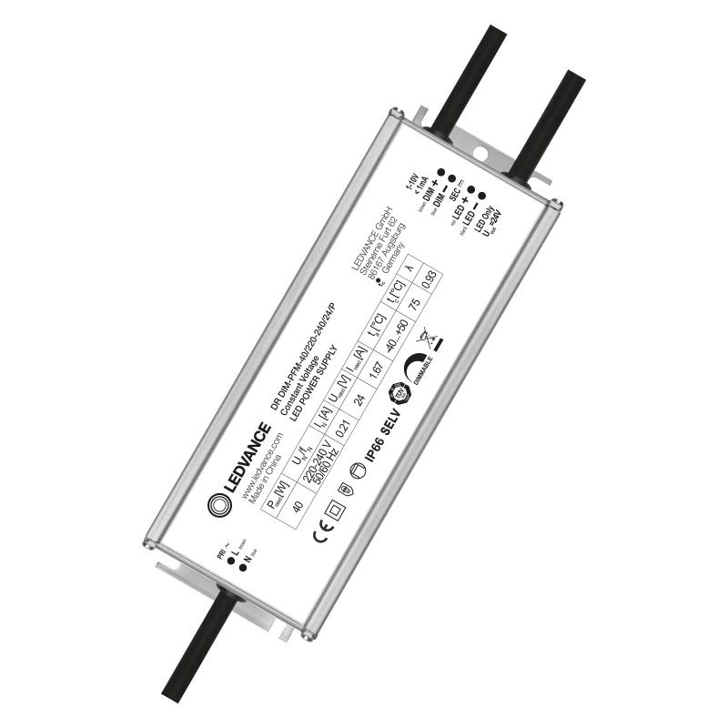 Ledvance LED Driver | 1670mA 40W 24V | 1-10V Dimbaar IP66