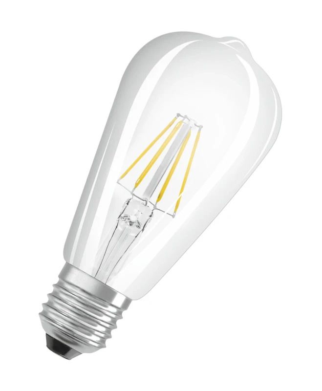 10x Osram E27 LED Edison Lamp | 4W 2700K 220V 827 470Lm | 300°