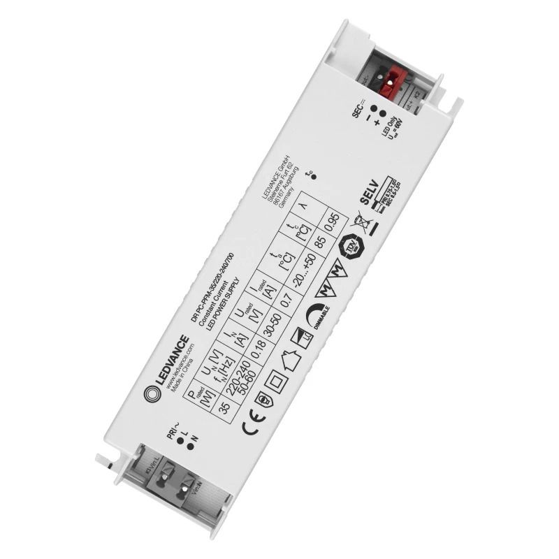 Ledvance LED Driver | 700mA 35W 30V/50V | Dimbaar IP20