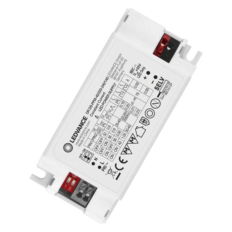Ledvance LED Driver | 1050mA 40W 25V/40V | IP20