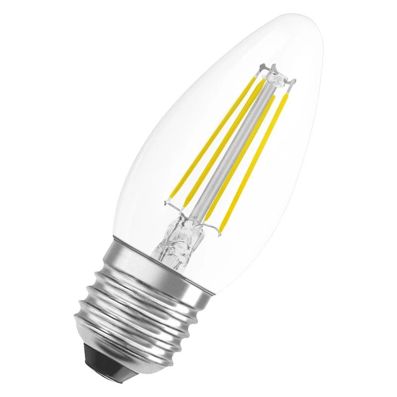 Osram E27 LED Kaarslamp | 4W 2700K 220V/240V 827 470Lm | 300° Ø35mm
