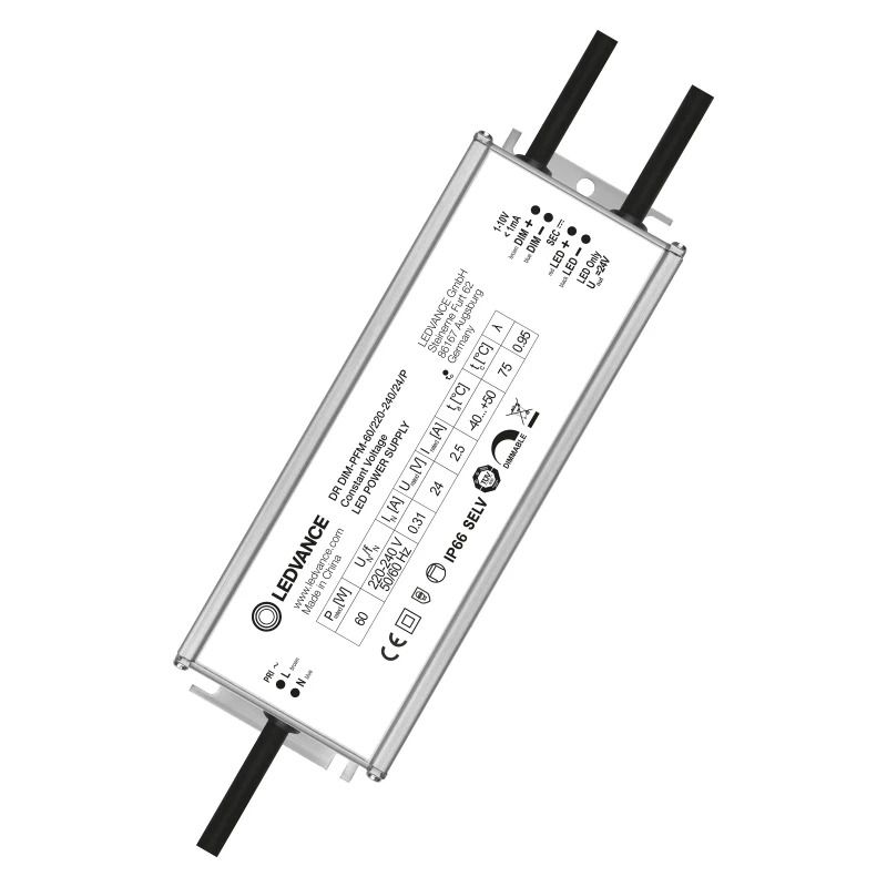 Ledvance LED Driver | 2500mA 60W 24V | 1-10V Dimbaar IP66