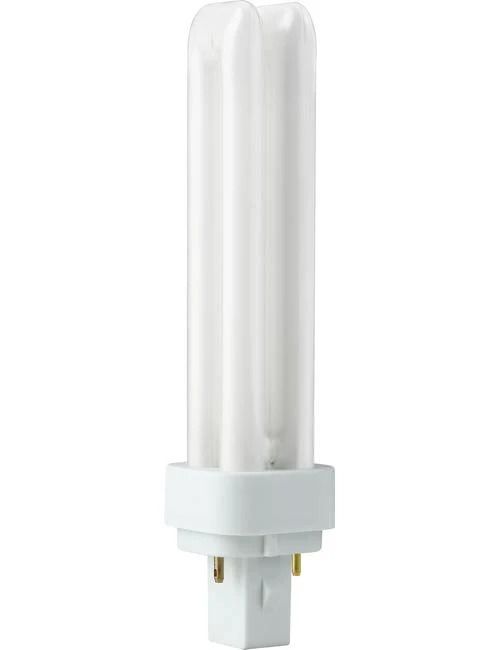 SPL G24d-2 PL-C 2P Spaarlamp | 18W 827 2700K | 2-Pins