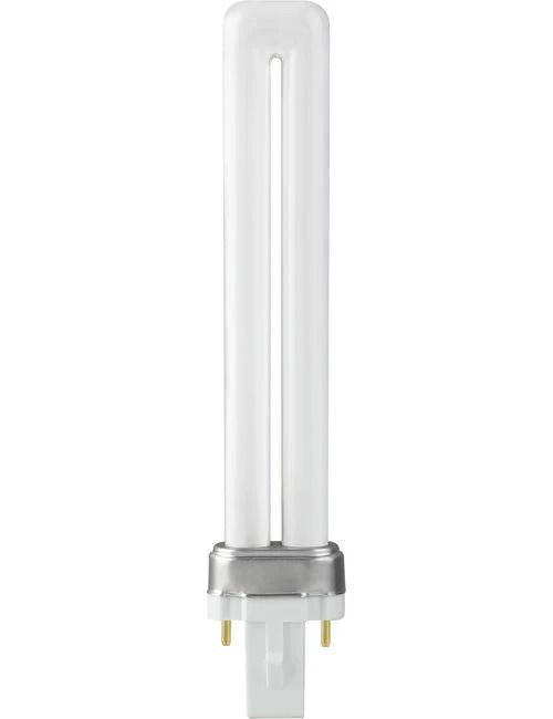 SPL G23 PL-S 2P Spaarlamp | 9W 830 3000K | 2-Pins