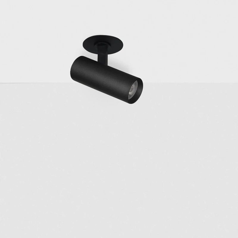 Internova LED Downlighter | Elegante Semi-Recessed DTW Black/Bl