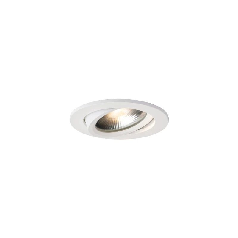 ELP Inbouwspot Ø75 5W DtW 250mA GI PC Dim 45dgr White