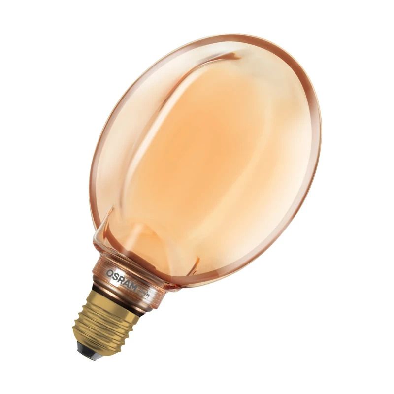 Osram E27 LED Kaarslamp | 4W Goud 1800K 220V/240V 818 220Lm | 330° Ø130mm Dimbaar