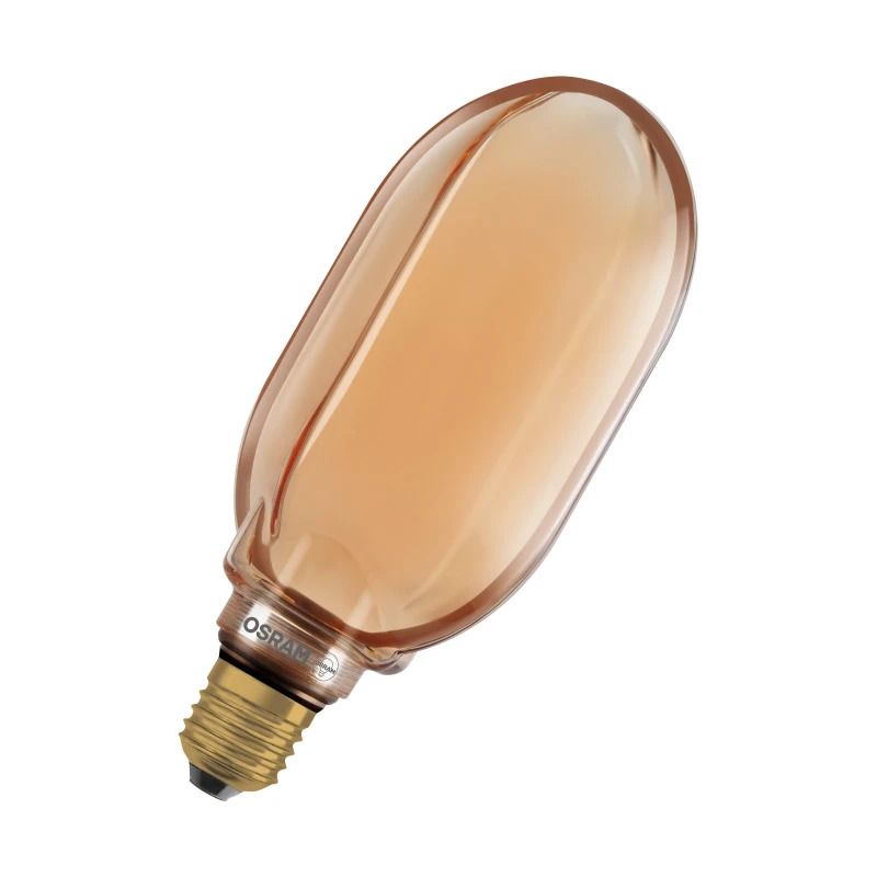 Osram E27 LED Kaarslamp | 4W Goud 1800K 220V/240V 818 220Lm | 330° Ø100mm Dimbaar