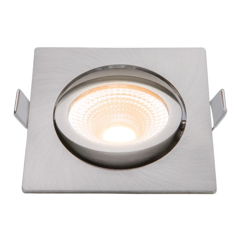 EcoDim LED Inbouwspot Ø75mm | 5W 2000K/3000K 450Lm | 920/930 IP54 | Dimbaar