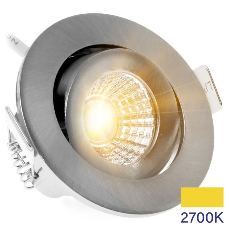 EcoDim LED Inbouwspot Ø55mm | 5W 2700K 450Lm | 927 IP54 | Dimbaar