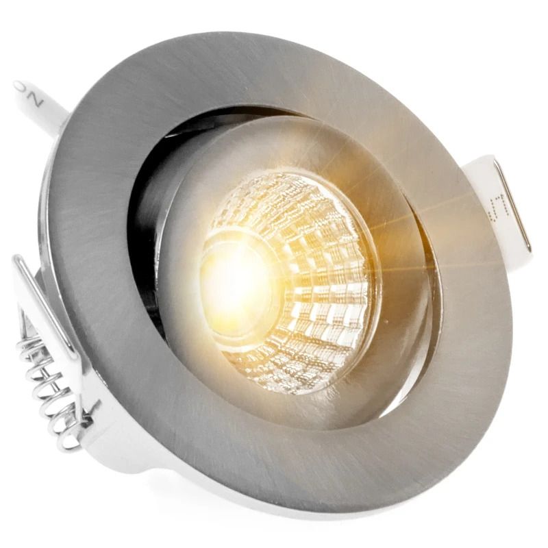 EcoDim LED Inbouwspot Ø55mm | 5W 2000K/3000K 450Lm | 920/930 IP54 | Dimbaar