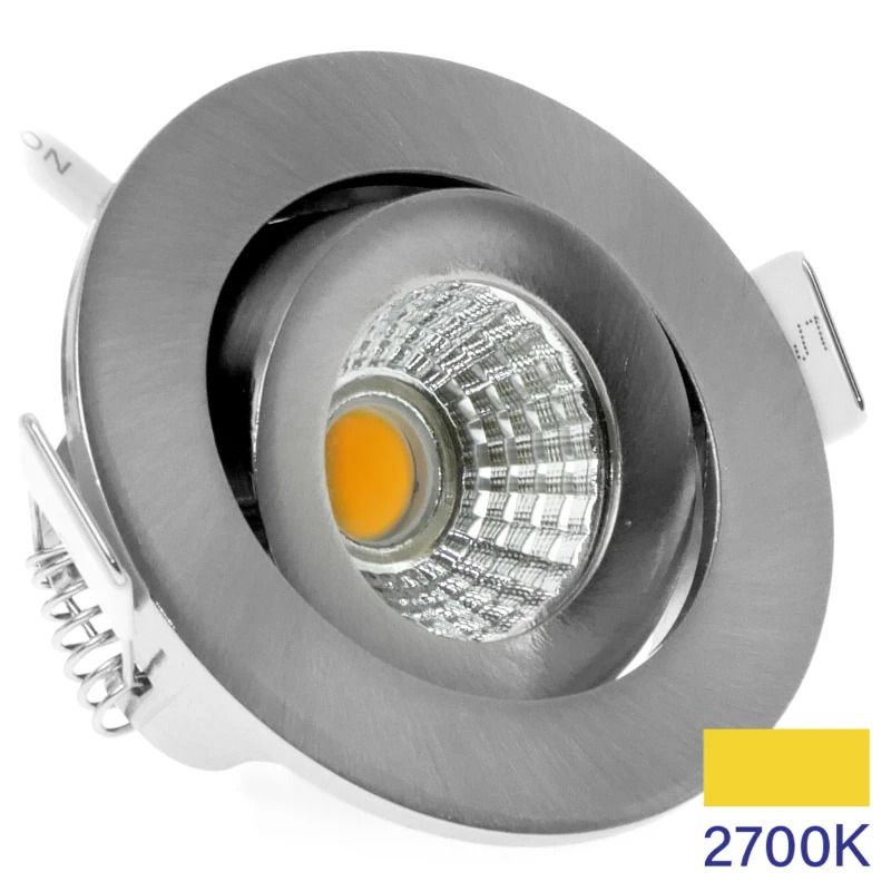 EcoDim LED Inbouwspot Ø55mm | 5W 2700K 450Lm | 927 IP54 | Dimbaar